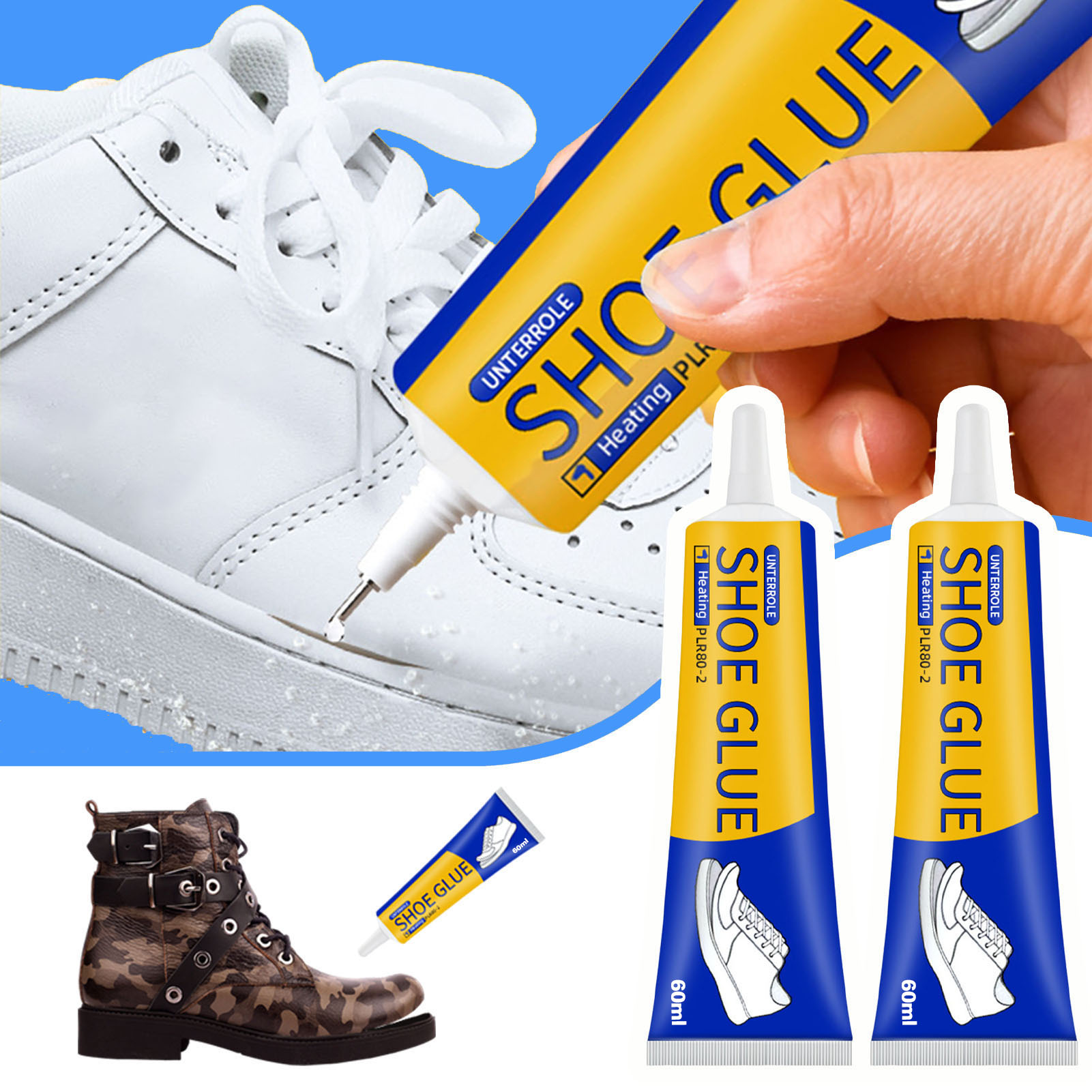 Sneaker Care - 1/2/3szt 60ml Mocny klej do butów
